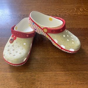 Disney Popcorn Crocs 5M/7W